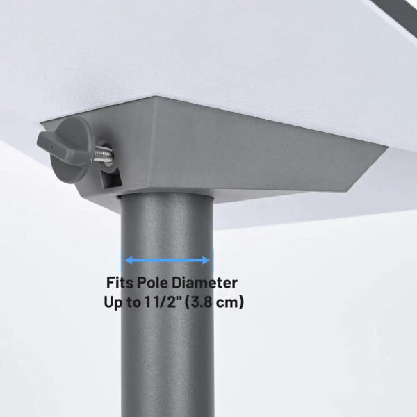 24a706af4a.jpg Starlink Mini Pole Mount Adapter for 1.5" Poles