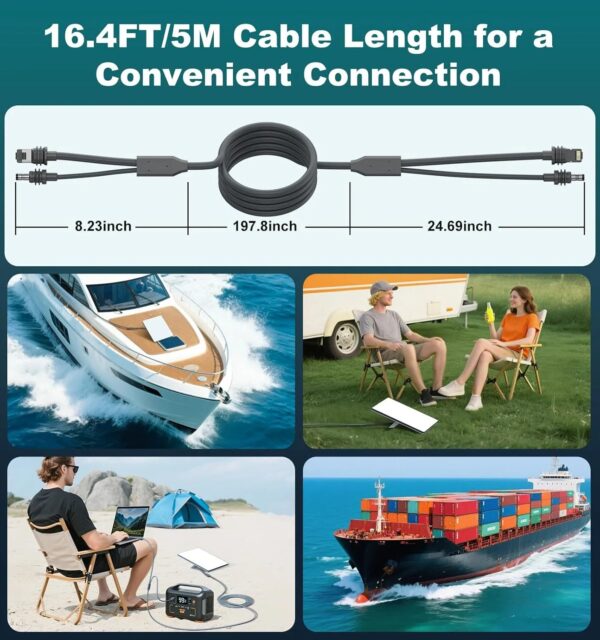 Starlink Mini 2-in-1 Power & Ethernet Cable 5m