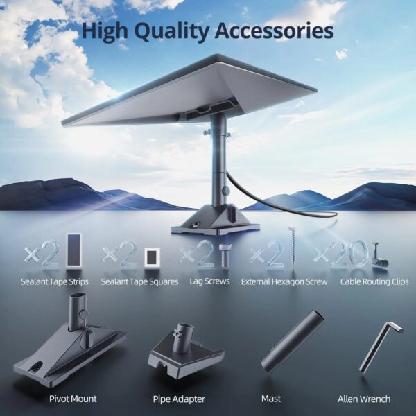 StarlinkGen3PivotMountimage5.jpg Starlink Gen 3 Pivot Roof Mount for Slanted Roofs